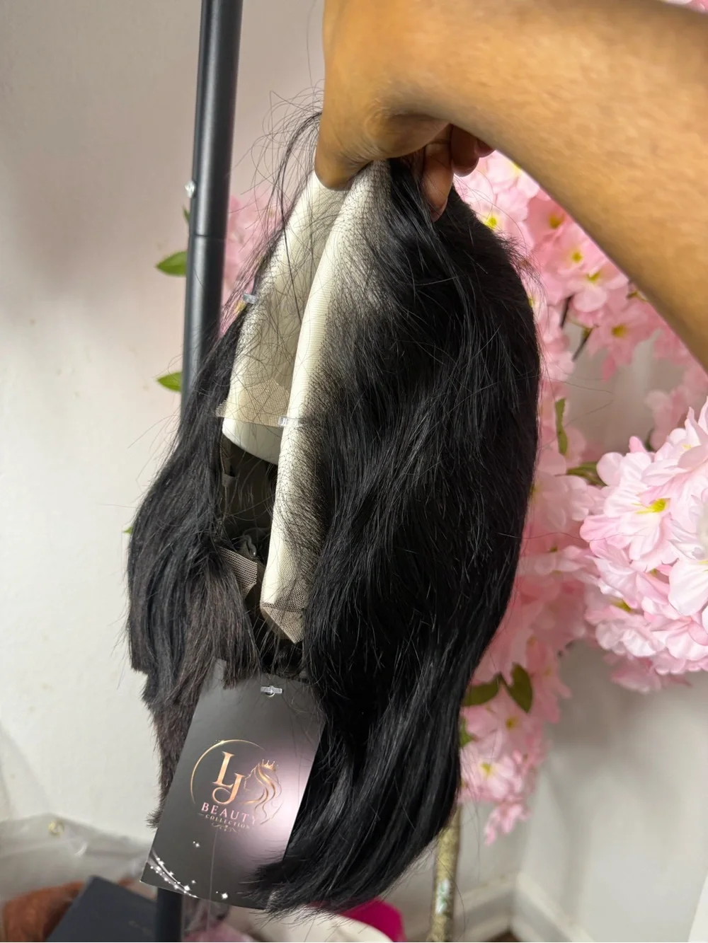 Black Women's Wig - Natural Straight Style